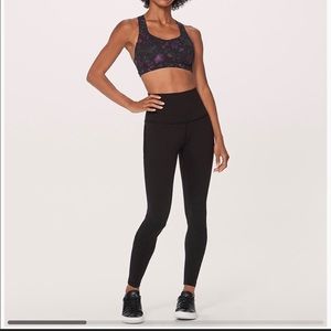Black Lululemon Wunder Under Tights